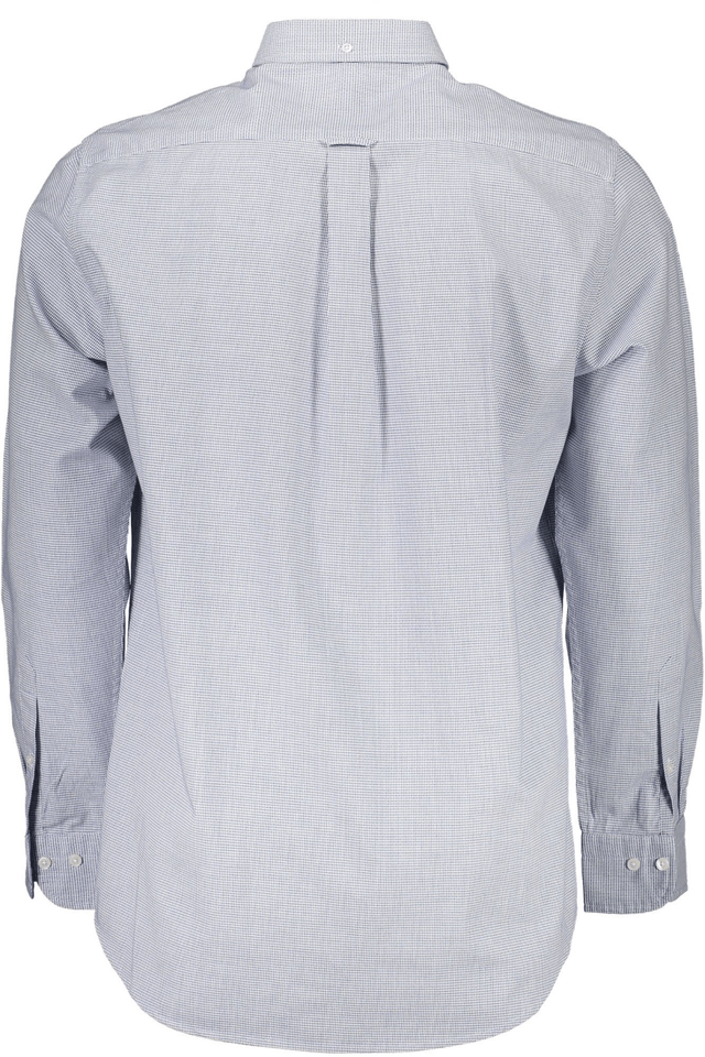 1998GANT CAMICIA MANICHE LUNGHE UOMO BLU