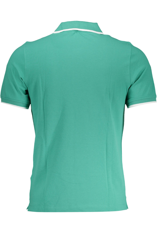 K-WAY POLO MANICHE CORTE UOMO VERDE