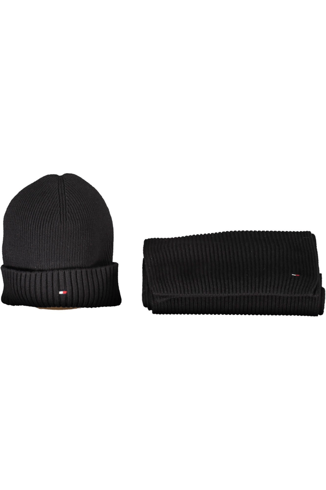 TOMMY HILFIGER SCIARPA UOMO NERO