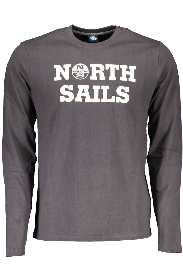 2504NORTH SAILS T-SHIRT MANICHE LUNGHE UOMO GRIGIO