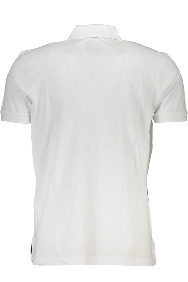 4027GIAN MARCO VENTURI POLO MANICHE CORTE UOMO BIANCO