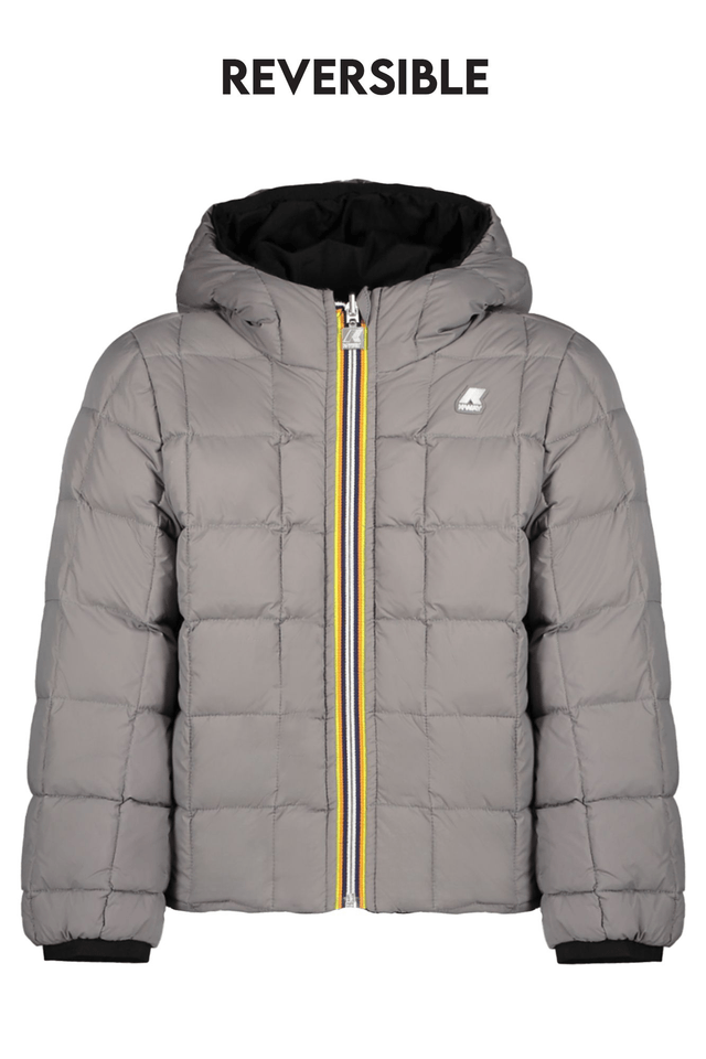 9097K-WAY GIUBBOTTO BAMBINO NERO