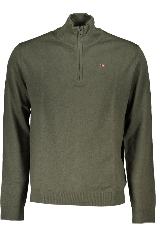 5749NAPAPIJRI MAGLIONE UOMO VERDE