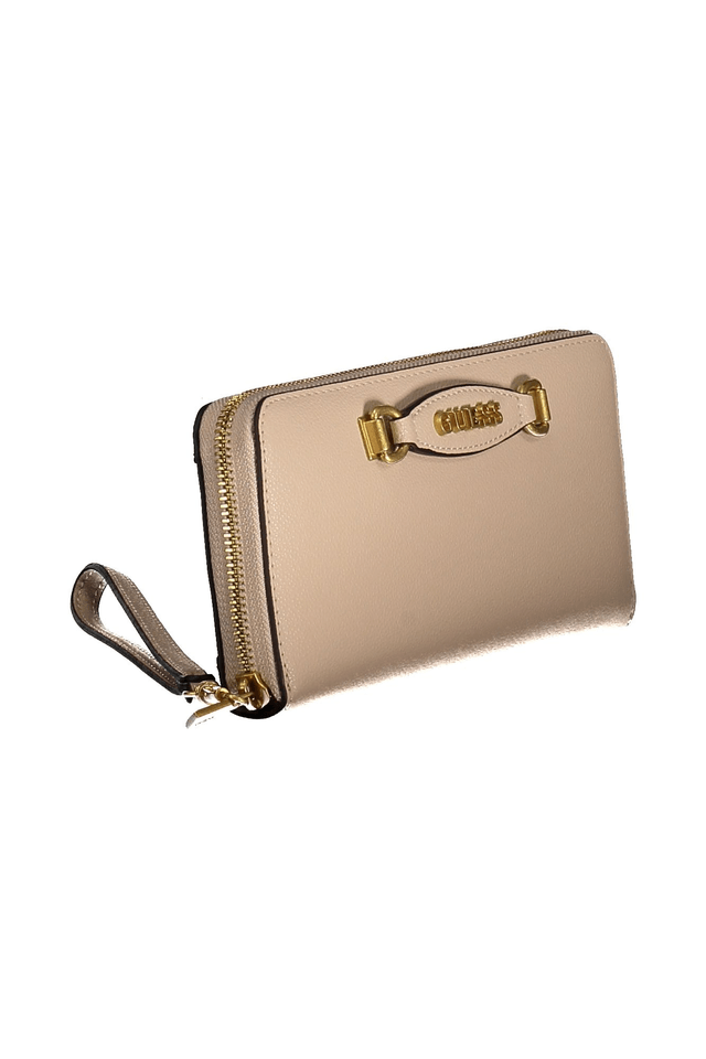 8813GUESS JEANS PORTAFOGLIO DONNA BEIGE
