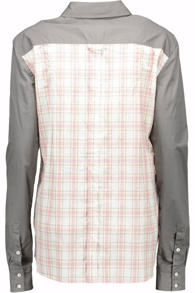 912JOHN GALLIANO CAMICIA MANICHE LUNGHE DONNA GRIGIO