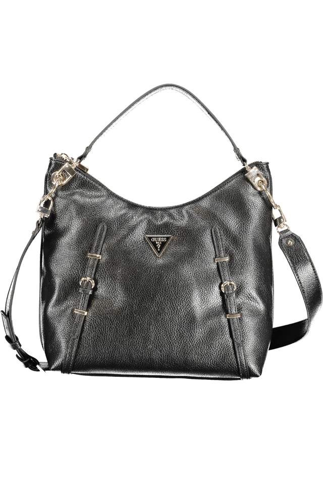 9682GUESS JEANS BORSA DONNA NERO