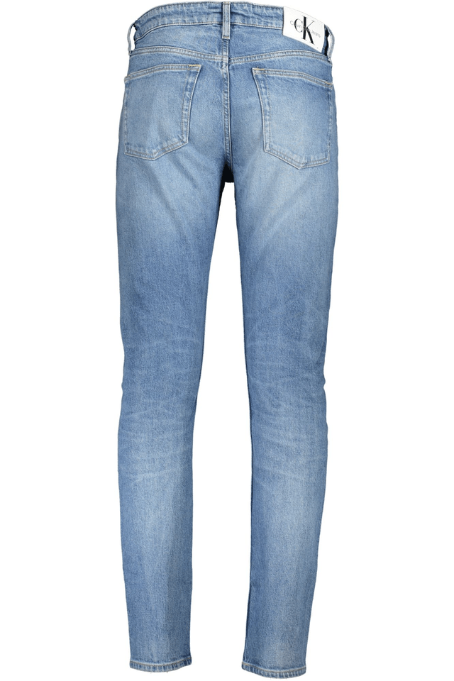 5496CALVIN KLEIN JEANS DENIM UOMO AZZURRO