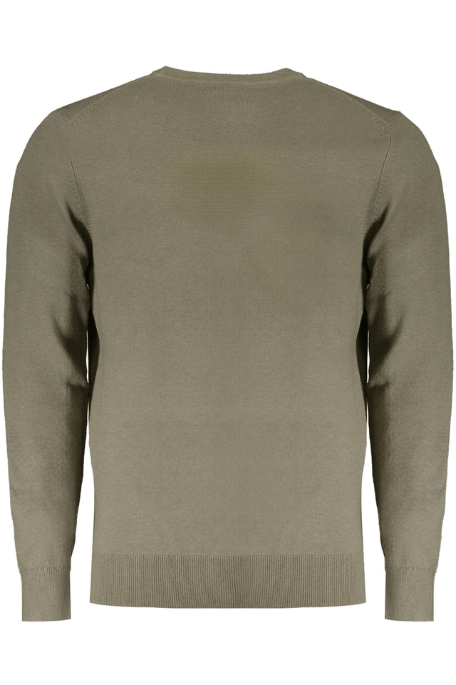 10279NORWAY 1963 MAGLIA UOMO VERDE