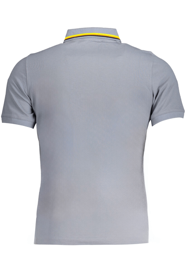 9739K-WAY POLO MANICHE CORTE UOMO GRIGIO