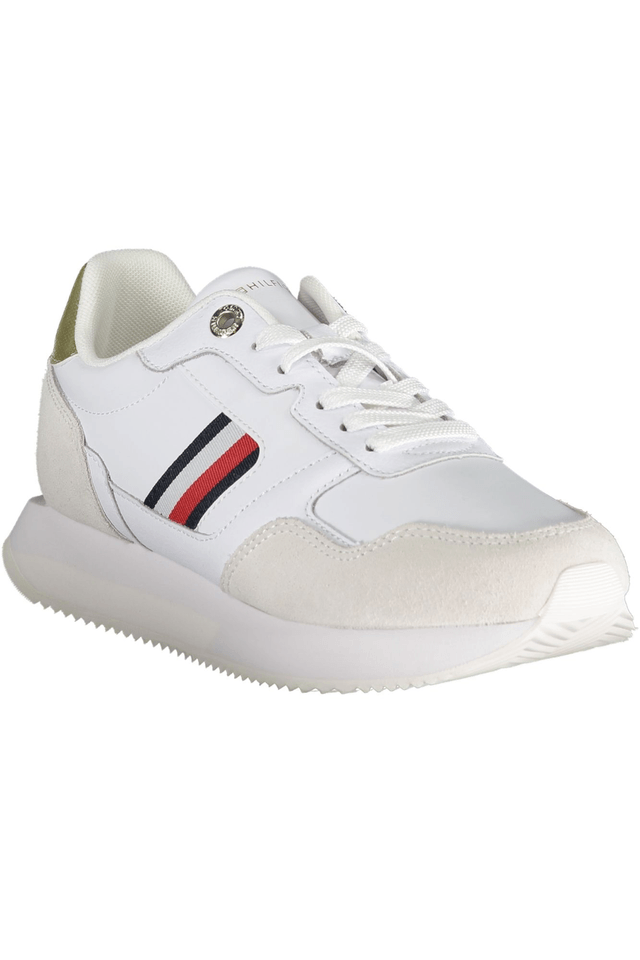 4757TOMMY HILFIGER CALZATURA SPORTIVA DONNA BIANCO