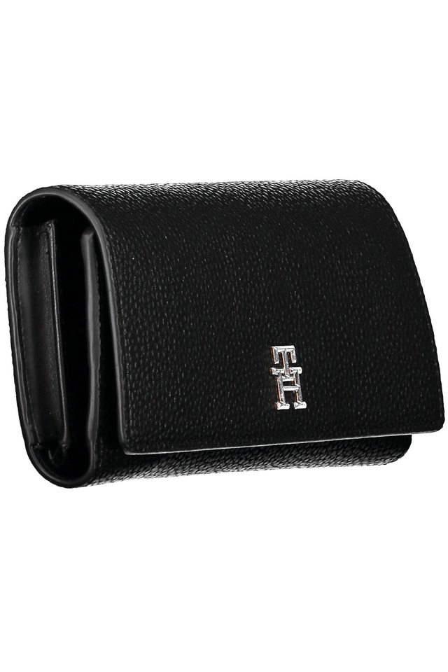 3747TOMMY HILFIGER PORTAFOGLIO DONNA NERO