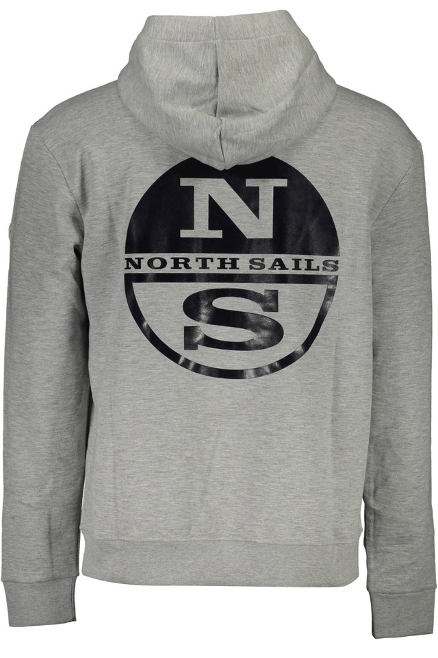 2416NORTH SAILS FELPA SENZA ZIP UOMO GRIGIO