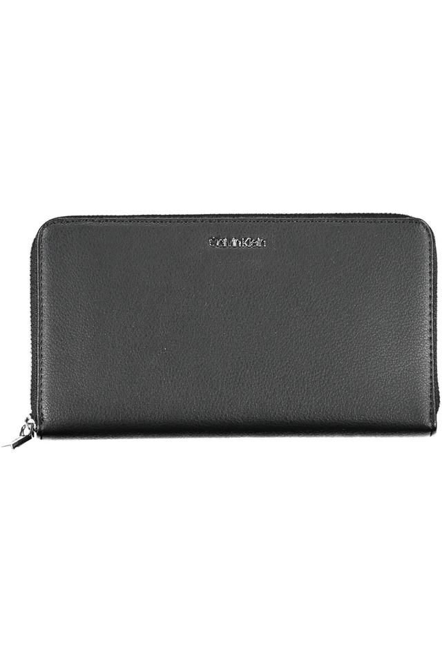 1377CALVIN KLEIN PORTAFOGLIO DONNA NERO