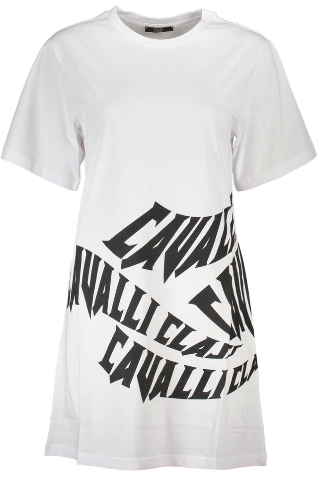 4090CAVALLI CLASS ABITO CORTO DONNA BIANCO