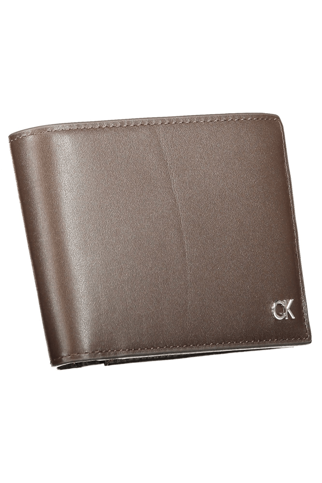 9216CALVIN KLEIN PORTAFOGLIO UOMO MARRONE