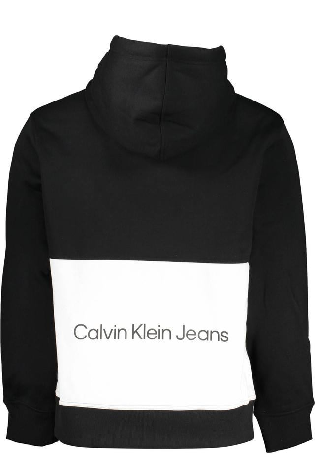 4637CALVIN KLEIN FELPA SENZA ZIP UOMO NERO