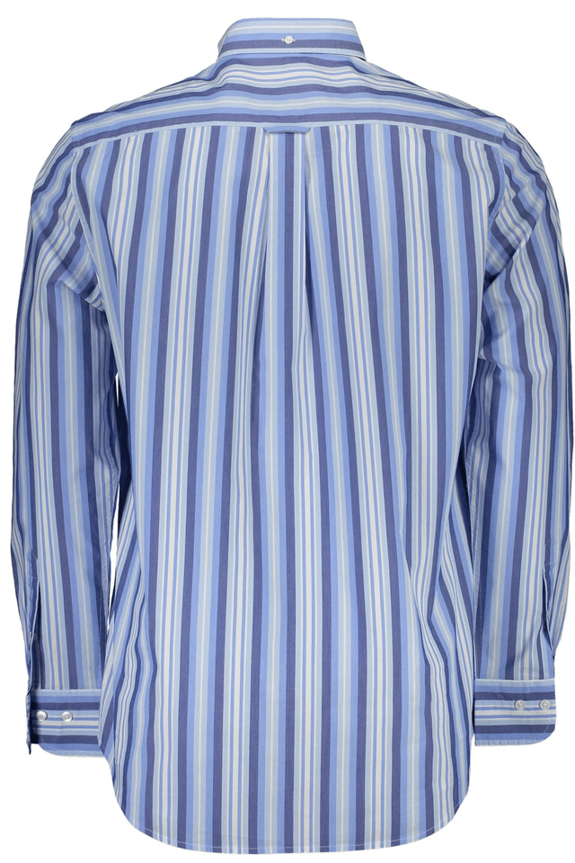 1993GANT CAMICIA MANICHE LUNGHE UOMO AZZURRO