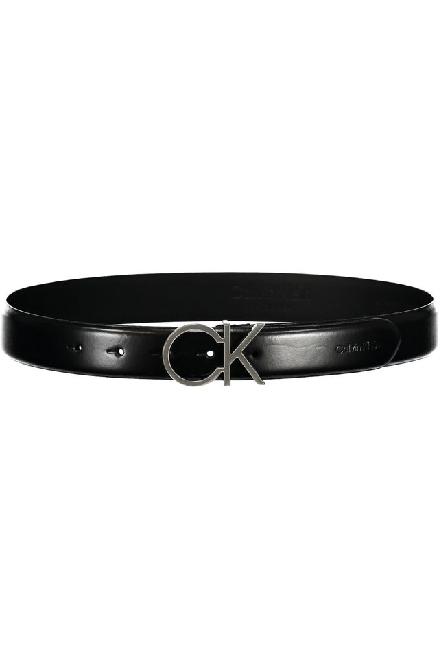6226CALVIN KLEIN CINTURA IN PELLE UOMO NERO
