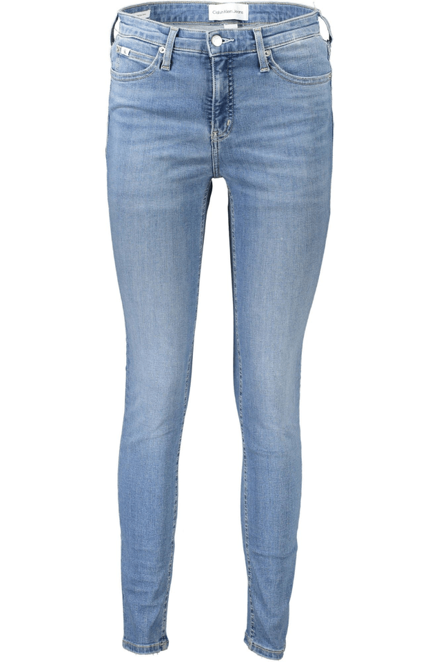 3905CALVIN KLEIN JEANS DENIM DONNA AZZURRO