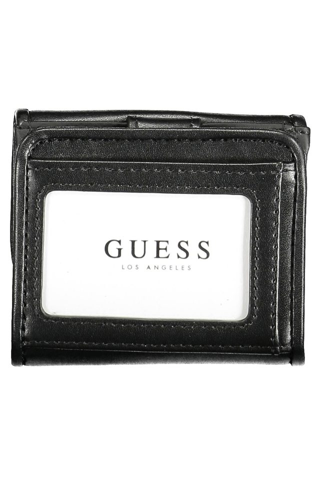 2073GUESS JEANS PORTAFOGLIO DONNA NERO