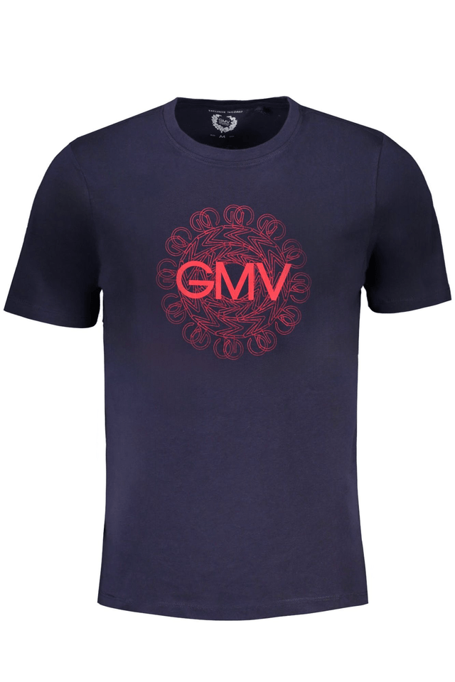 9571GIAN MARCO VENTURI T-SHIRT MANICHE CORTE UOMO BLU