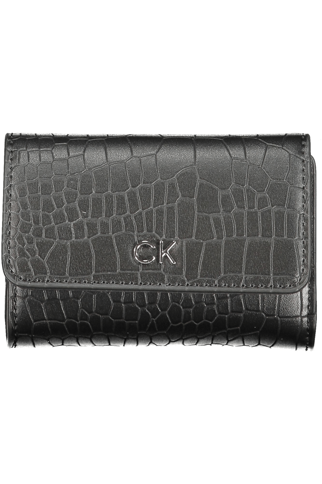 9467CALVIN KLEIN PORTAFOGLIO DONNA NERO