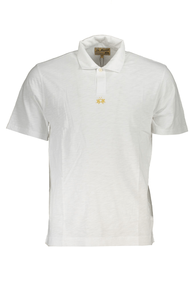 4900LA MARTINA POLO MANICHE CORTE UOMO BIANCO