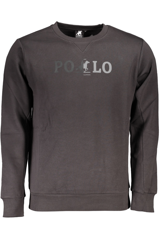 7411U.S. GRAND POLO FELPA SENZA ZIP UOMO GRIGIO