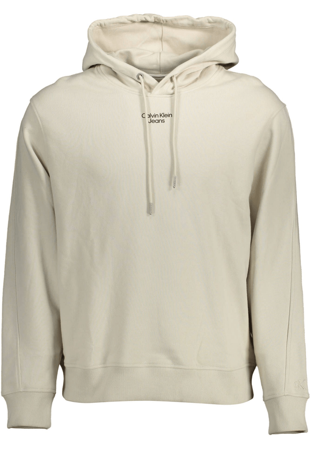 1426CALVIN KLEIN FELPA SENZA ZIP UOMO BEIGE