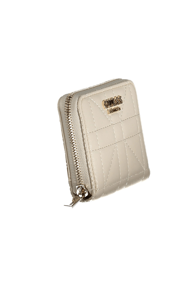 10021GUESS JEANS PORTAFOGLIO DONNA BEIGE