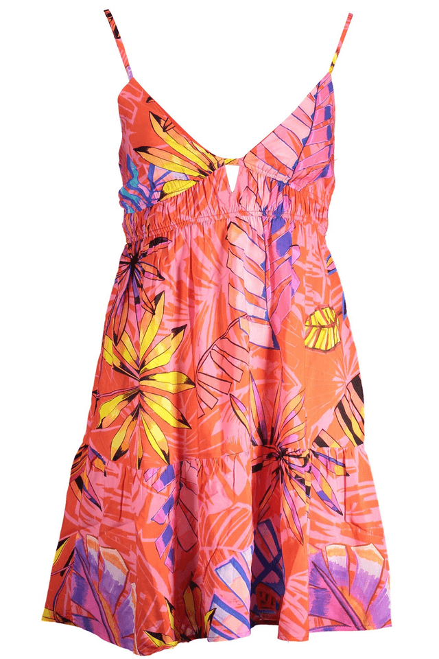 3393DESIGUAL ABITO CORTO DONNA ROSSO