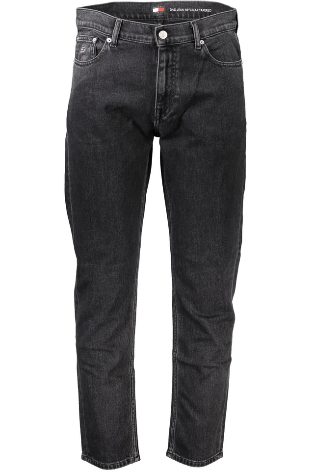 6986TOMMY HILFIGER JEANS DENIM UOMO NERO