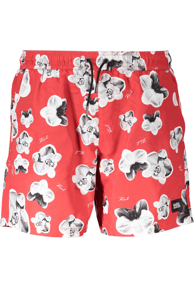 618KARL LAGERFELD BEACHWEAR COSTUME PARTE SOTTO UOMO ROSSO