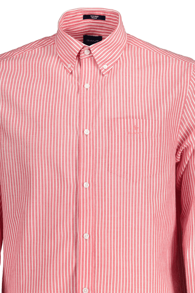 235GANT CAMICIA MANICHE LUNGHE UOMO ROSSO