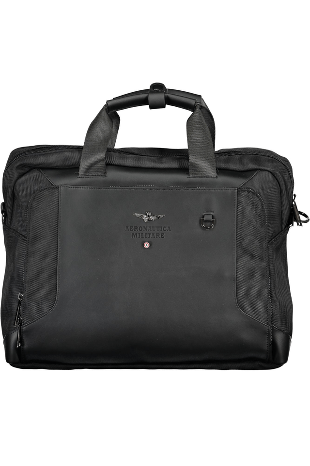 AERONAUTICA MILITARE CARTELLA UOMO NERO