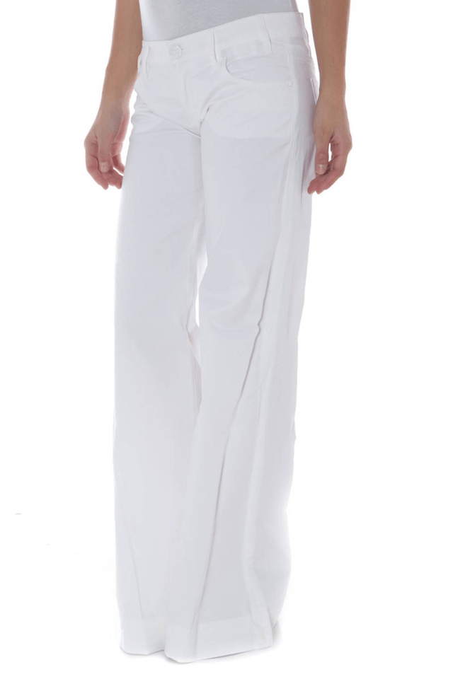 11PHARD PANTALONE DONNA BIANCO