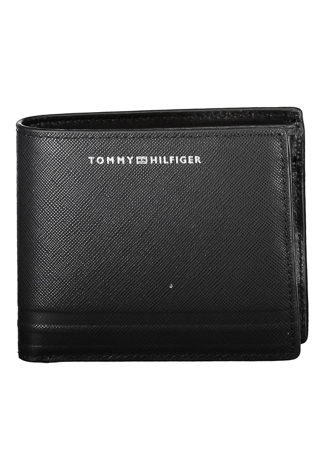 3721TOMMY HILFIGER PORTAFOGLIO UOMO NERO