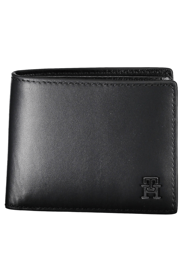 4488TOMMY HILFIGER PORTAFOGLIO UOMO NERO