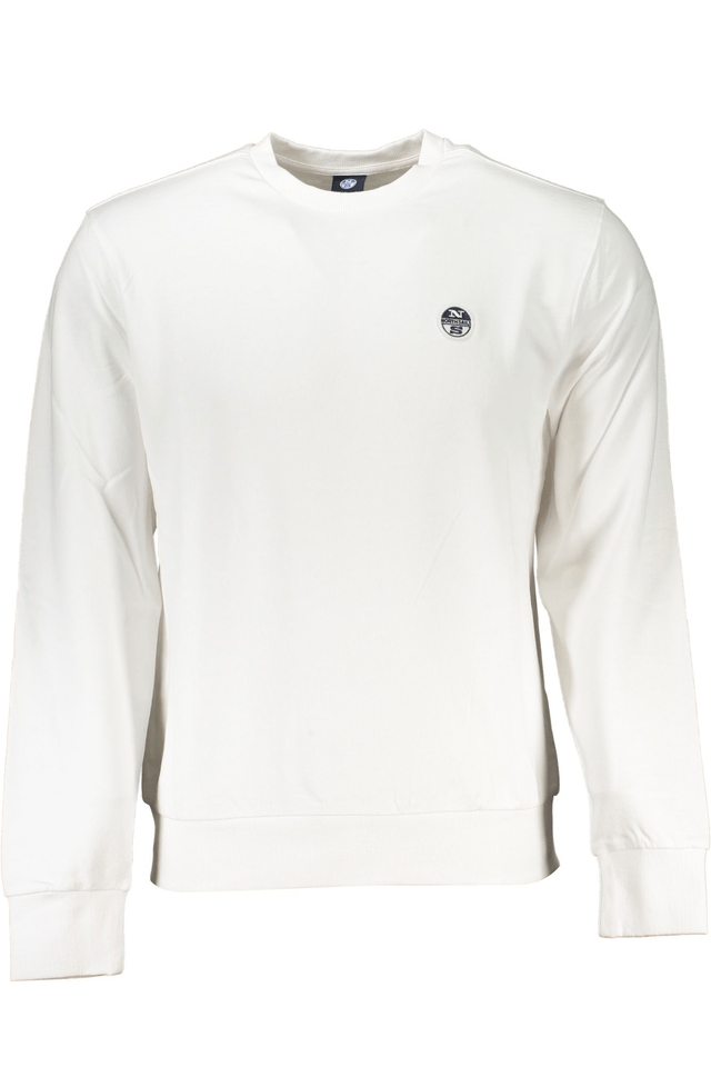 7149NORTH SAILS FELPA SENZA ZIP UOMO BIANCO