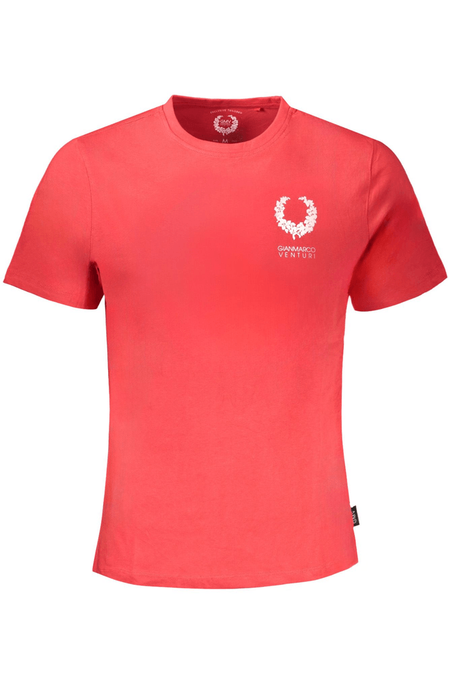 9588GIAN MARCO VENTURI T-SHIRT MANICHE CORTE UOMO ROSSO