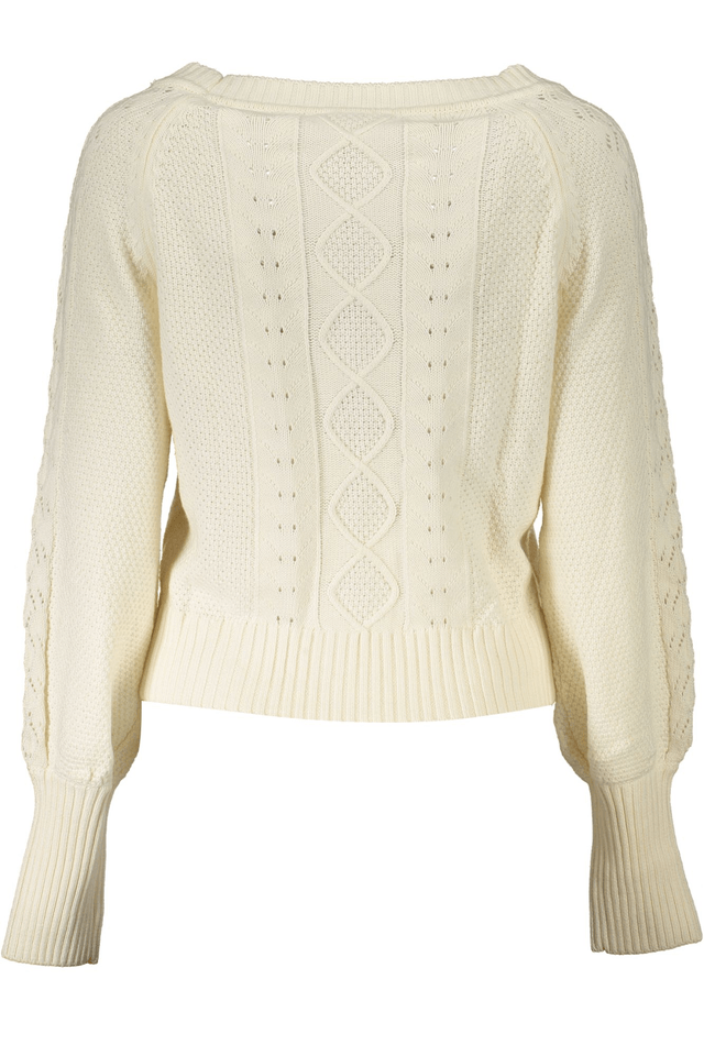 7525GUESS JEANS CARDIGAN DONNA BIANCO