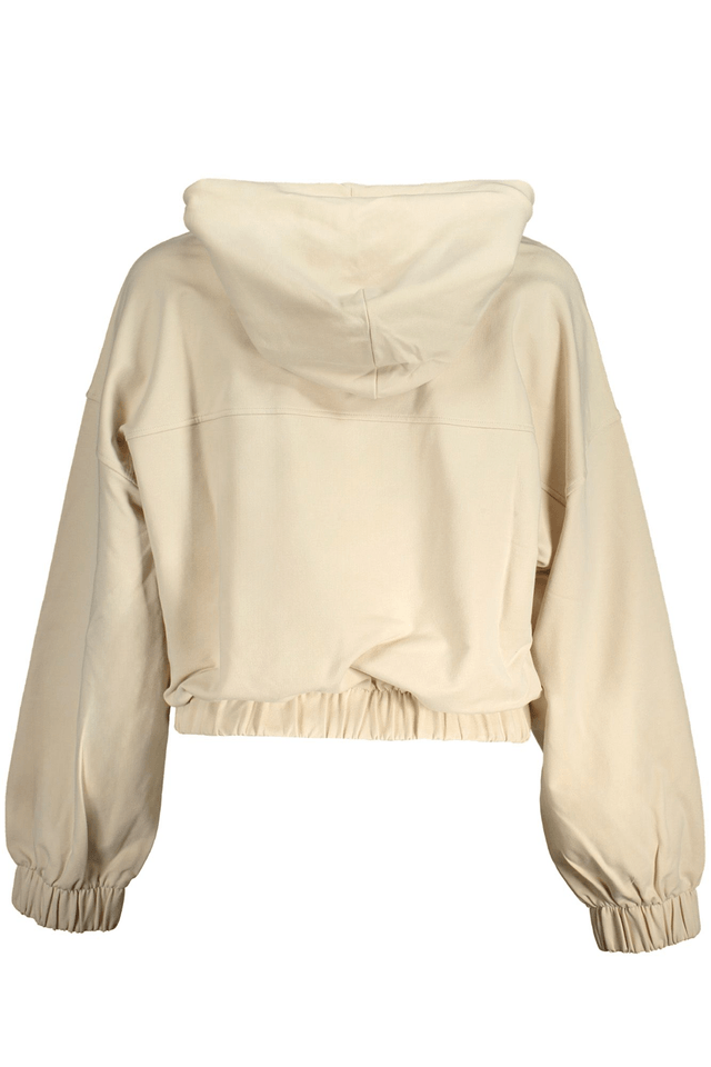 9745TOMMY HILFIGER FELPA SENZA ZIP DONNA BEIGE