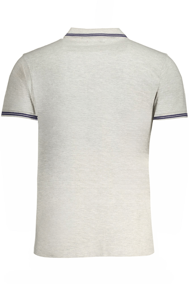 9727CAVALLI CLASS POLO MANICHE CORTE UOMO GRIGIO