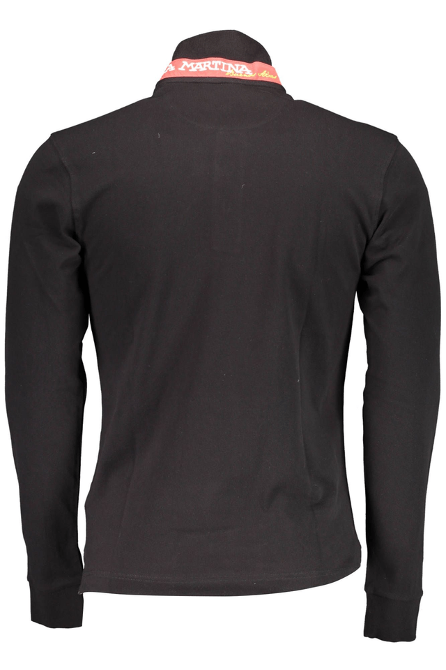 1950LA MARTINA POLO MANICHE LUNGHE UOMO NERO