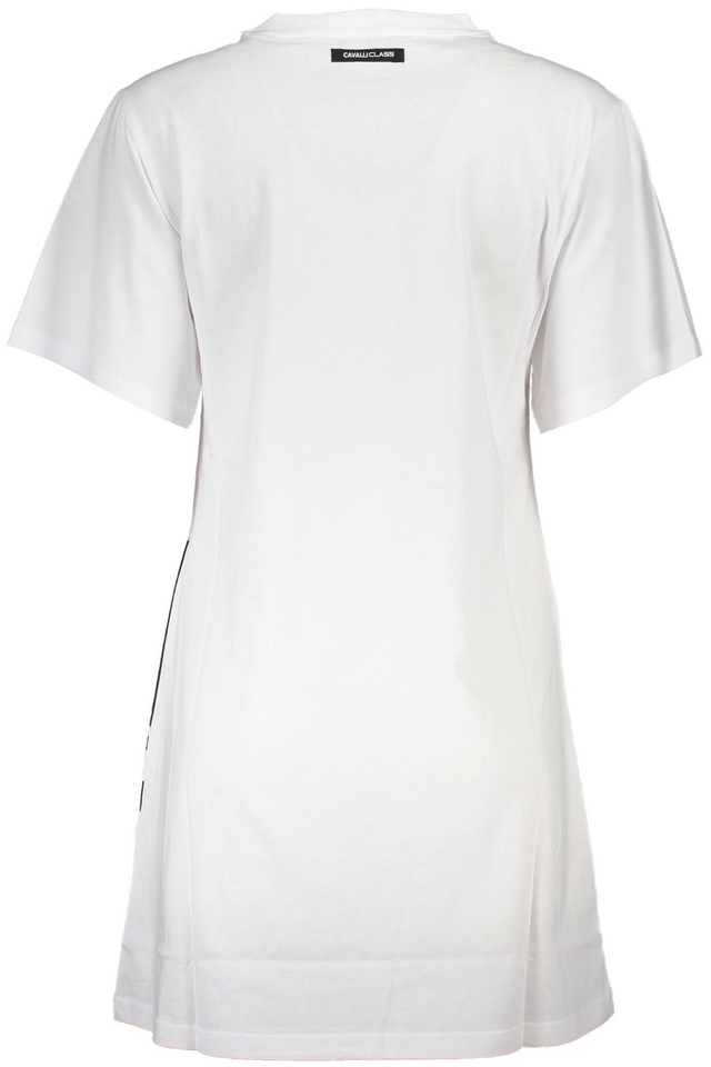 4090CAVALLI CLASS ABITO CORTO DONNA BIANCO
