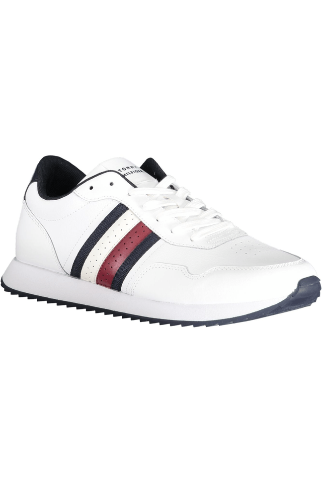 9672TOMMY HILFIGER CALZATURA SPORTIVA UOMO BIANCO