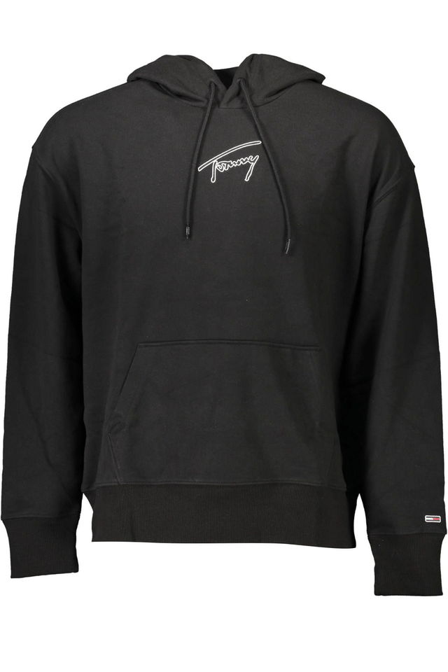 2783TOMMY HILFIGER FELPA SENZA ZIP UOMO NERO