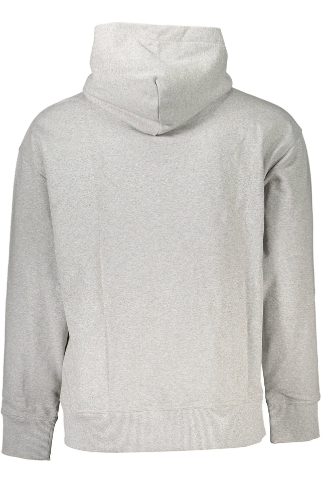 4729TOMMY HILFIGER FELPA SENZA ZIP UOMO GRIGIO