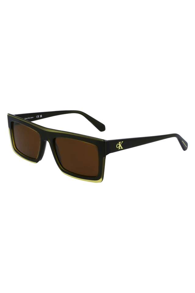 8548CALVIN KLEIN OCCHIALE DA SOLE UOMO GIALLO