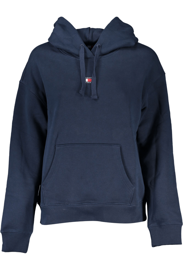 6916TOMMY HILFIGER FELPA SENZA ZIP DONNA BLU